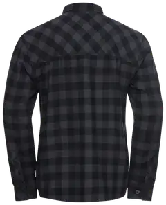 Jack Wolfskin miesten flanellipaita Lite - check black - 2