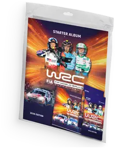 FIA WRC keräilykortit 25/26 Starter Pack - 1