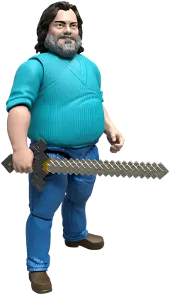 Minecraft Movie Steve -hahmo 10 cm - 2