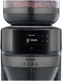 Severin kahvinkeitin termoskannulla KA4855 Filka Dark Inox - 8