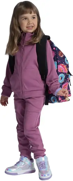 Dinsko lasten vilkkukengät Jona Bling Shiny - Lilac - 8