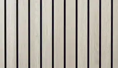 Maler Louvre uritettu rimasisustuspaneeli MDF 12x195x2500 ympäripontattu melamiini Vanilla tammi 1,46m2 - 2