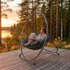 Lykke riipputuoli comfort, vihreä - 7