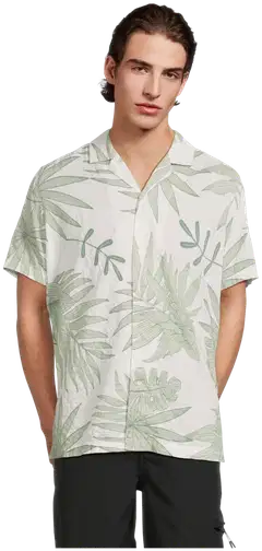 TEX miesten Hawaii-paita I274959 - Green - 1