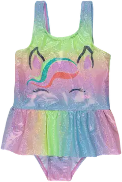 House lasten hameuimapuku Glitter Unicorn 235H012625 - Glitter Allover Print - 1
