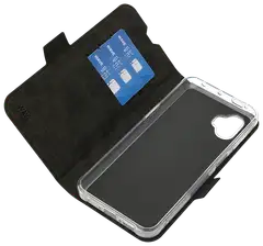 Wave Book Case, Samsung Galaxy Xcover7 Pro, Musta - 4