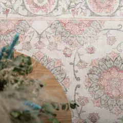 ihankotona puuvillamatto Botanic 133x190 cm kuviollinen - 4