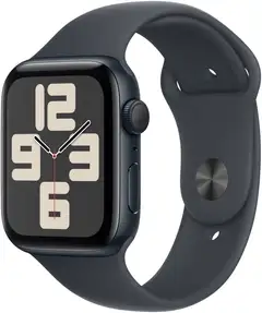 Apple Watch SE GPS 44mm yönsininen alumiinikotelo, yönsininen sport rannekke- S/M - MXEJ3QN/A - 2