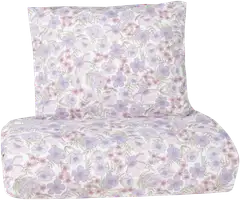 Xtra pussilakanasetti Amalfi 150x210 cm liila-vaaleanpunainen - 1