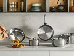 Tefal Emotion Plus pinnoittamaton teräspaistinpannu 24 cm E3350445 - 10