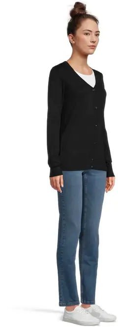 House naisten neuletakki Christina - BLACK - 4