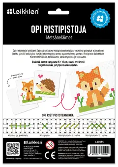 Leikkien Opi ristipistoja metsäneläimet - 3