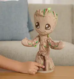 Marvel Deluxe Groot Feature Plush Jdw97 - 5