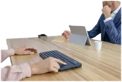 Logitech näppäimistö langaton K400 Plus musta - 10