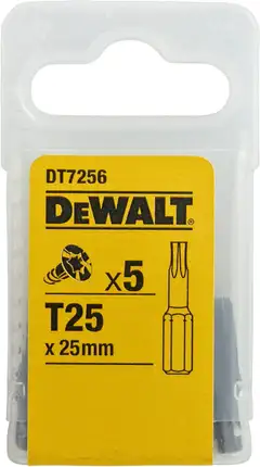 Dewalt ruuvauskärki T25, 5 kpl - 1