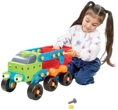 Meccano 5-in-1 Mega Truck -rakennussarja - 8