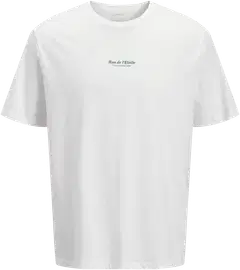 JJ REBEL miesten t-paita Jrebkelsey - Bright white - 1
