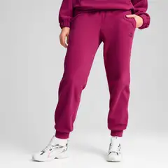 Puma naisten vapaa-ajan collegehousut ESS Elevated Winterised - Magenta Gleam - 4