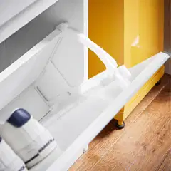 SoBuy kenkäkaappi valkoinen FSR169-W - 5