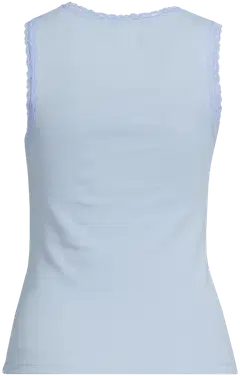 WKLY. naisten ribbitoppi 213W030123 - Chambray blue - 5