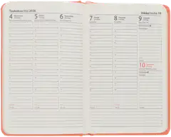 Taskukalenteri A6 pinkki - 3