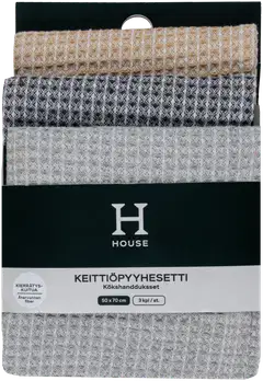 House keittiöpyyhe Tyyne 2403277 3-pack - 5