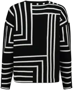 Zabaione Naisten neule so44ni cok-pr251-0175-2 - BLACK - 3