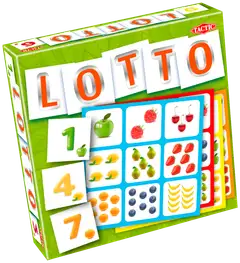 Tactic lautapeli Lotto Hedelmät ja numerot - 1