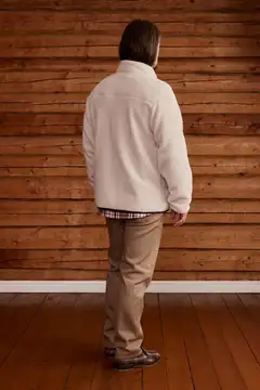Reino&Aino miesten fleecetakki Reino - Off white - 4