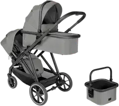 Hauck rattaat Grow N Care Set tummanharmaa - 2