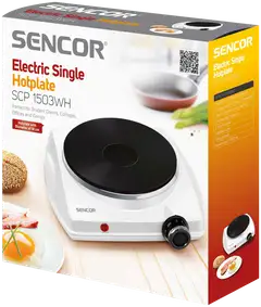 Sencor keittolevy SCP 1503WH-EUE4 valkoinen - 3