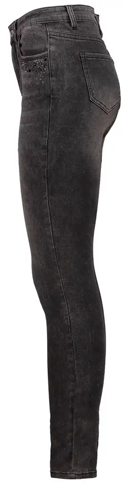 Hailys naisten farkut gi44na vf-po2409032 - Black washed - 2