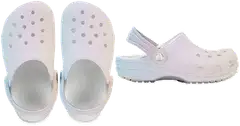 Crocs lasten pistokas Classic Iridescent Glitter - WHITE - 8