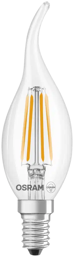Osram LED-kynttilälamppu Star Classic BW 4W 2700K 470lm E14 filamentti - 2