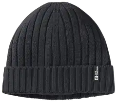 Jack Wolfskin pipo Rib Knit Beanie - BLACK - 1