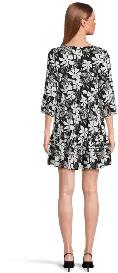 WKLY. naisten lyhyt mekko 218W040545 - AOP - 3