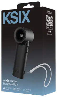 KSIX AirGo Turbo kannettava tuuletin - 2