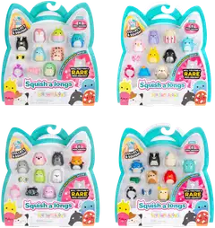 Squish-a-longs 2,5 cm hahmo 8 kpl S3 - 1