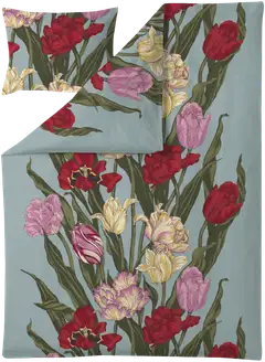 Vallila satiini pussilakanasetti Kukoistus 150x210 cm multi - 1