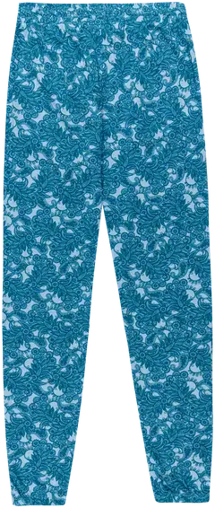 Actuelle naisten pyjamahousut 212A382509 - BLUE AOP - 2