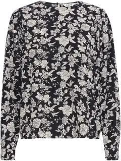 B.young naisten pusero Byjosa pleat - Black Birch Florals - 1