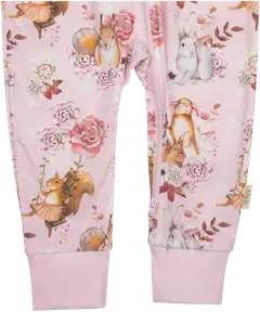 Ma-ia family vauvojen pyjama Metsäneläimet 203509 - Roosa - 3