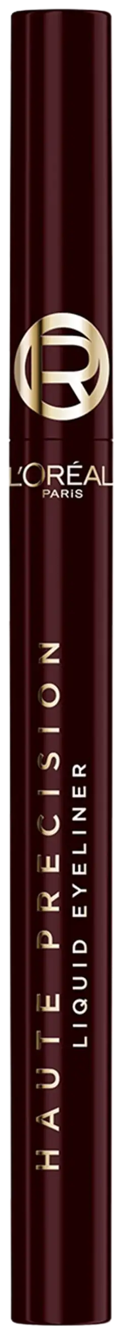 L'Oréal Paris Haute Precision Nestemäinen Silmänrajauskynä 010 Noir Silk 1 ml - Bordeaux Cashmere - 1