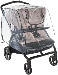 Reer sadesuoja tuplarattaille vierekkäin istuttavat - 1