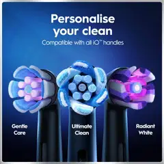 Oral-B iO 6 -sähköhammasharja, Giftset, Musta, 4 vaihtoharjaa, Matkakotelo - 12