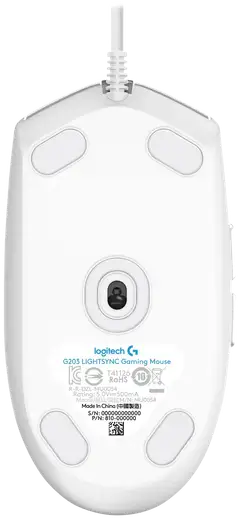 Logitech pelihiiri G203 valkoinen - 5