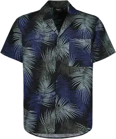 Finlayson miesten pellavapaita Palma - BLACK - 1