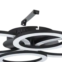 EGLO Kattovalaisin connect.z Parrapos-z led 41W 65x33cm musta/valkoinen - 3