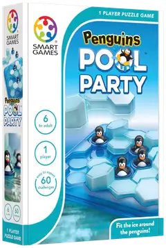 SmartGames Logiikkapeli Penguins Pool Party - 1
