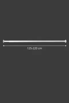 Ihanin suihkuverhotanko valkoinen 125-220 17/20mm - 2